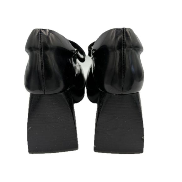 Jeffrey Campbell Reine Mary Jane Heels 8 Black Goth Halloween Emo Whimsygoth - Picture 8 of 9